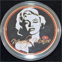 Comm. Medallion Marilyn Monroe