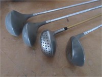 Group of 4 Golf Drivers