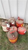 METAL GAS CANS