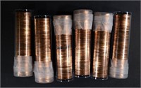6-BU MIXED DATE ROLLS OF SMS LINCOLN CENTS