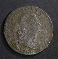 1798 DRAPED BUST LARGE CENT  VF with Porosity