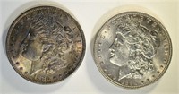 1896 & 1880-O MORGAN DOLLARS CHBU