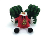 Jelly Belly Plush Toy & Hulk Hands w/Sound