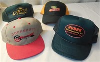 lot of 4 hats