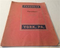 Farquhar Thresher, York PA catalog  "has damage"