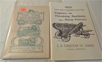 Reprint York Gas engine & Farquhar catalogs