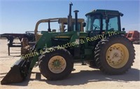 4455 John Deere Tractor w/Front Wheel Assist
