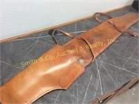 Handmade Leather Rifle Scaber