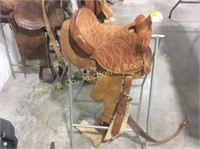 Small Saddle, Circle Brand, Yoakum, TX