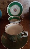 2 Bone China Cups And Saucers #2