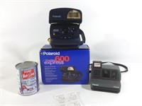 2 caméras Polaroid, 600 Express et Impulse