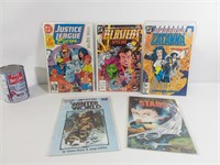 5 comics première édition années 80