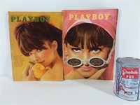 2 Playboys, June 1965 & February 1966