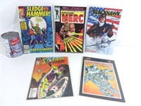 5 comics première édition 1980's