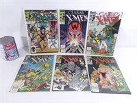 6 comics X-men
