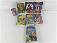7 VHS pour enfants - Children films