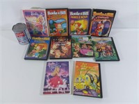 10 DVDs pour enfants dont Boule et Bill