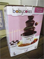 Babycakes chocolate fountain, in box