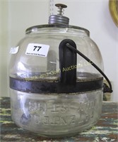 Kerosene glass jug, patented 1913