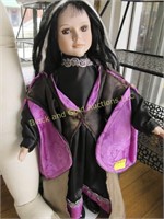 Child size mannequin, Goth doll