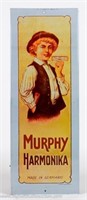 Murphy Harmonika Metal Advertising Sign