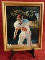 Kansas City Chiefs Player #18 Autographed 8x10