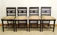 MATCHING SET OF 4 FOLD UP DINING CHAIRS