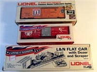(3) Lionel Cars