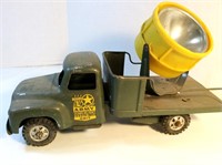 Buddy L Army Searchlight Truck