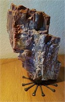 Mounted Rock On Antique Nail Base