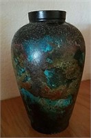 Bronze Vase Multicolored