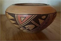 Southwest Pottery Bowl, Signed