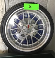 Mini Tire Wall Clock