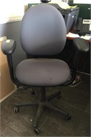 Grey Task Chair - Adjustable
