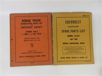 Pair of Military Truck Manuals