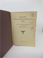 1941 Nazi Germany Statistics Book