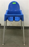 Modern Blue High Chair