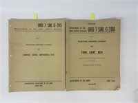 Pair of 1950's Dept. of Army Manuals