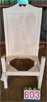 Cathedral Chair w/o Seat
