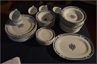 Blue and White Dishes and cups