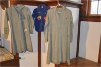 Vintage girl scout and cub scout uniforms