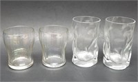 Two Pairs of Shot Glasses or Cordials