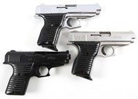 LORCIN MODEL L380 .380 ACP PISTOL LOT OF 3