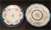 Imperial Austria Hand-Painted 8" Cookie Plates