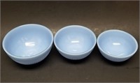 Stacy Marie Doll Dishes: 3pc Nesting Mixing Bowls