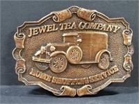 Jewel Tea Company Parade of Progress Belt Buckle