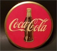 9" Celluloid Coca-Cola Button Advertisement