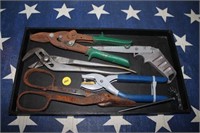 Tray of Assorted tools