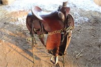 Billy Cook Classic 15 1/2" roping saddle