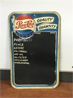 Pepsi sandwich sign board approx 75 x 50 cm